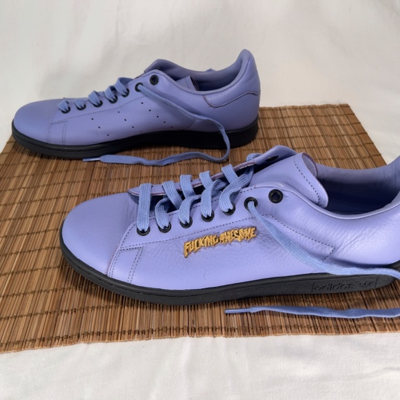 ADIDAS ORIGINALS Fucking Awesome Stan Smith FA X Purple sz10.5 - Picture 5 of 13
